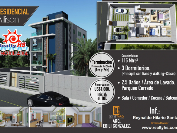 APARTAMENTOS DE VENTA EN PLANO EN NAGUA