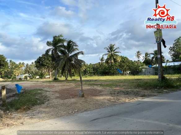 SOLAR DE 2,250 MT2 Con Vocacion para desarrollo Industrial, Comercial y Urbanistico DE VENTA EN MATANCITAS, DE NAGUA