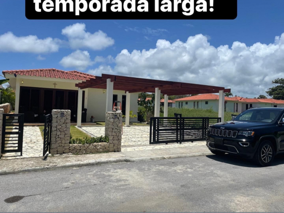 Villa de Alquiler por temporada desde 15 dias en adelante, con Vista y accesos a la Playa Balnearia, en Los Cabos de Cabrera