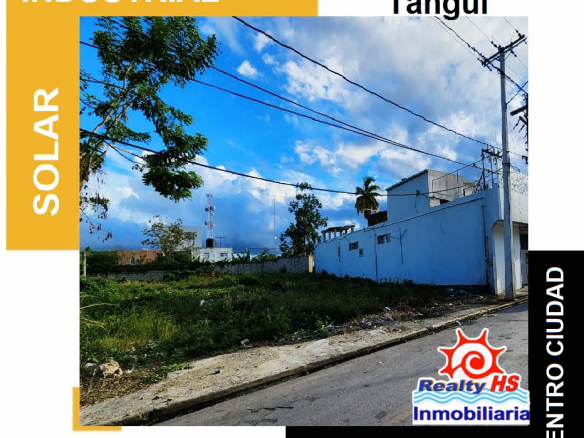 SOLAR DE VENTA CENTRO CIUDAD DE NAGUA, CON EXCELENTE UBICACION PARA FINES DE DESARROLLO DE PROYECTOS COMERCIALES E INSUSTRIALES.