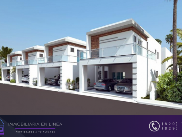 SE VENDE CASA EN SANTO DOMINGO ESTE EN 175,000 DOLARES (ENTREGA EN FEBRERO)