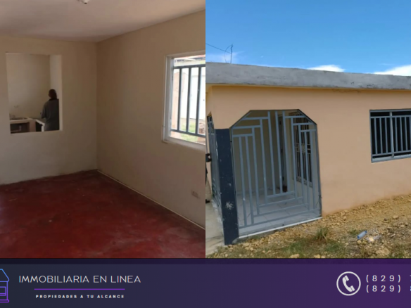 SE VENDE CASA EN SAN JOSE DE MATANZAS CON PAPELES AL DIA