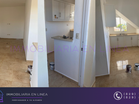 SE ALQUILA APARTAMENTO CON PARQUEO (EN EL CENTRO DE NAGUA)