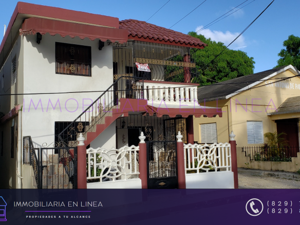 EXCELENTE CASA EN VENTA DE 6 HABITACIONES CON FINES DE INVERSIONES