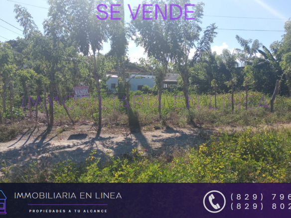 GRAN OFERTA DE SOLAR DE 559 METROS A 3500 X METRO
