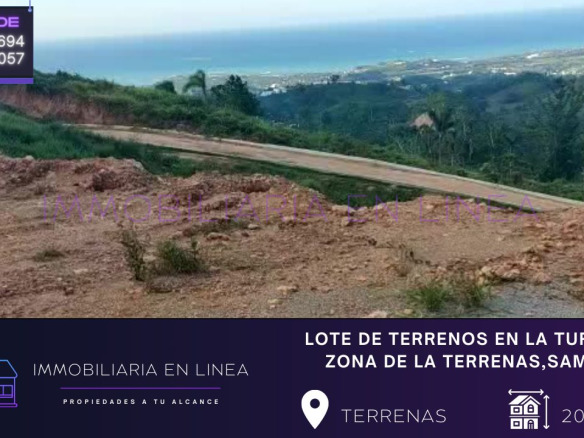 Lote de terrenos en la turística zona de la terrenas, Samaná, Rep., Dom.
