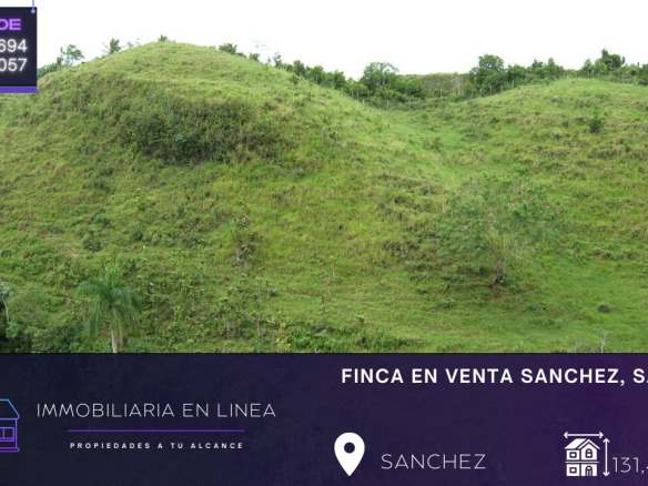 SE VENDE FINCA EN SANCHEZ SAMANA