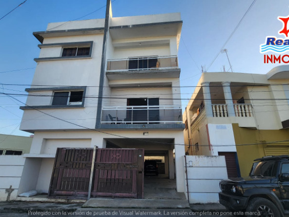Apartamento Alquiler 2do de 2 Habitaciones, Urb. Bella Vista Centro Ciudad de Nagual