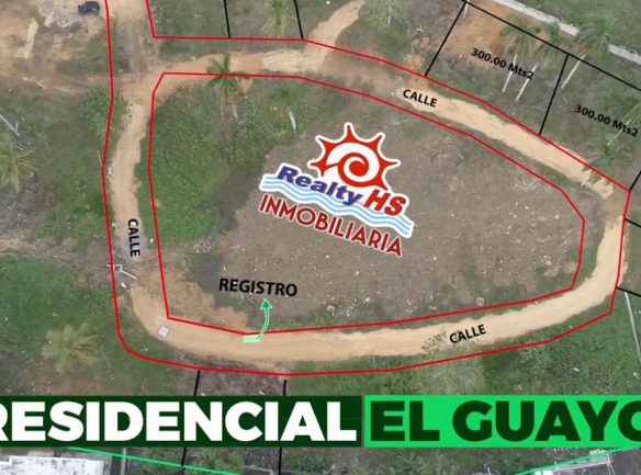 📌Solares de Venta en el Residencial El Guayo