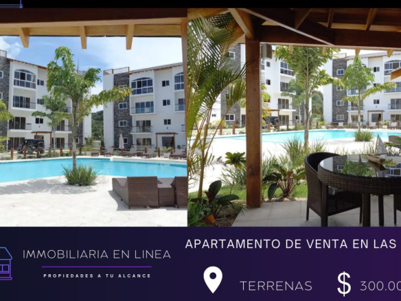 APARTAMENTO EN VENTA EN LAS TERRENAS – PRIMERA LINEA DE LA PLAYA