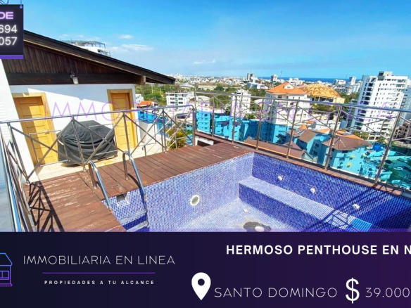 Espectacular Penthouse en NacoTerraza con Vista al Mar y Jacuzzi