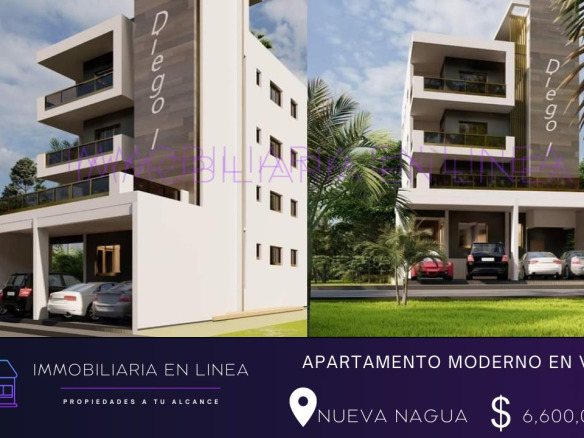 APARTAMENTO MODERNO EN VENTA EN NUEVA NAGUA
