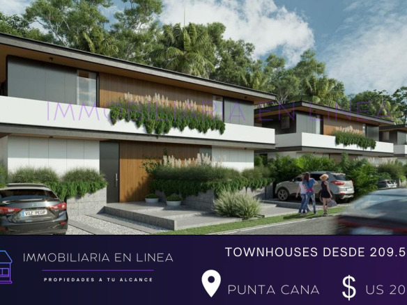 Venta De Townhouses En Punta Cana A Partir De Us$209.500