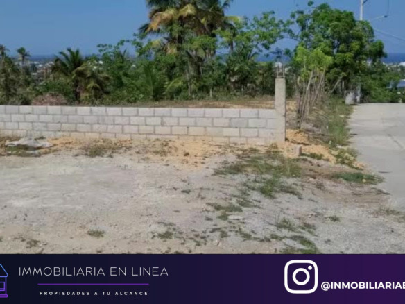 SOLAR DE GRAN OPORTUNIDAD DE INVERSIÓN CON VISTA AL MAR Y 400 METROS DE TERRENO A 5000 PESOS X METRO EN VENTA EN PROYECTO DELCIA 2 (TITULO DESLINDADO)