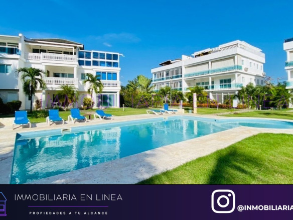 APARTAMENTO EN VENTA UBICADO EN LAS TERRENA, SAMANA: A pasos de la playa y de mejores restaurantes de la zona
