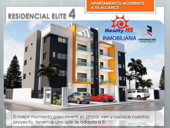 APARTAMENTOS DE VENTAS EN PLANO CON VISTA AL MAR PARTE ALTA DE URB DILCIA EL GUAYO DE NAGUA, RESIDENCIAL ELITE IV