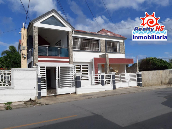 🛑CASA DOBLE DE VENTA EN NAGUA‼️