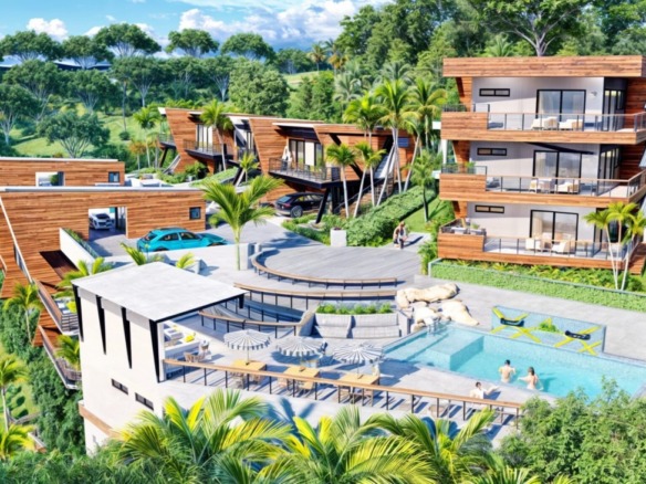 XCAPE RESIDENCE, VILLAS Y APARTAMENTOS EN PLANO DE VENTA EN LAS TERRENAS A SOLO 2 MINUTOS DE LA PLAYA