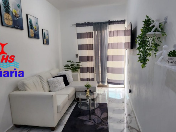 Acogedor apartamento amueblado de Alquiler. Ubicado en el Centro Ciudad de Nagua .