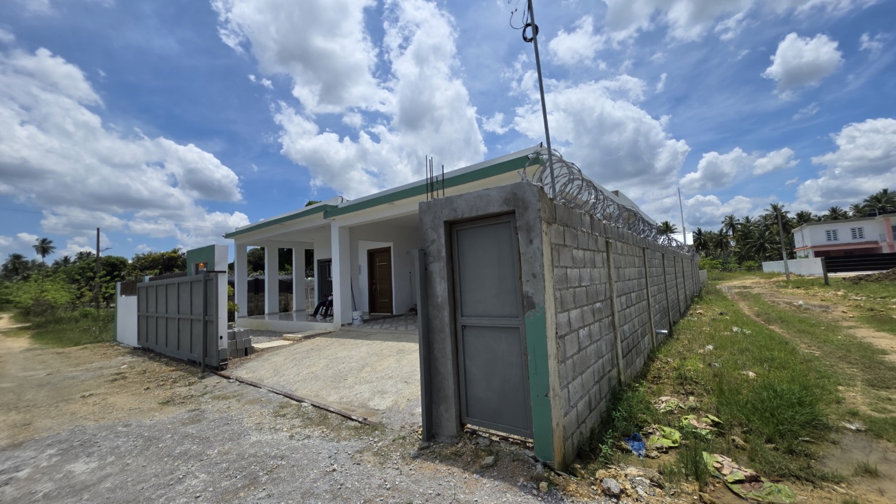 Casa Nueva de Venta en MATANCITAS Nagua, Prov. Maria Trinidad Sanchez.