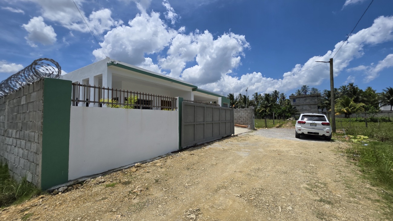 Casa Nueva de Venta en MATANCITAS Nagua, Prov. Maria Trinidad Sanchez.