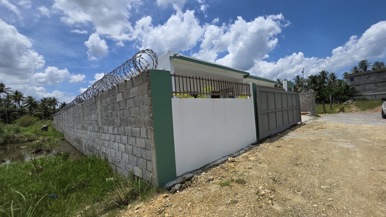 Casa Nueva de Venta en MATANCITAS Nagua, Prov. Maria Trinidad Sanchez.
