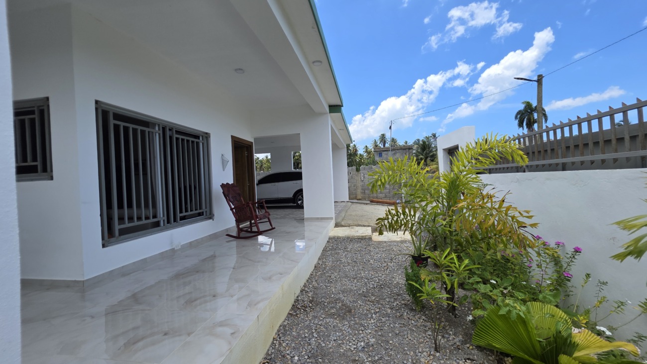 Casa Nueva de Venta en MATANCITAS Nagua, Prov. Maria Trinidad Sanchez.
