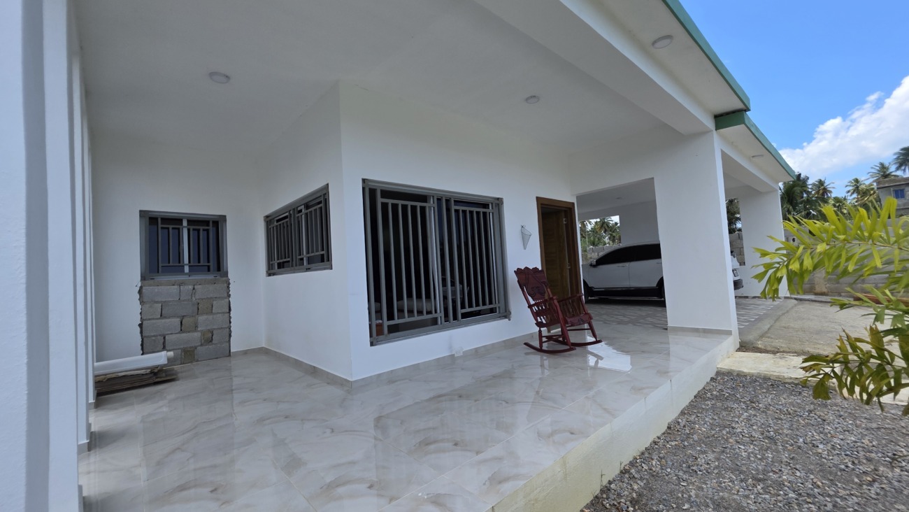 Casa Nueva de Venta en MATANCITAS Nagua, Prov. Maria Trinidad Sanchez.