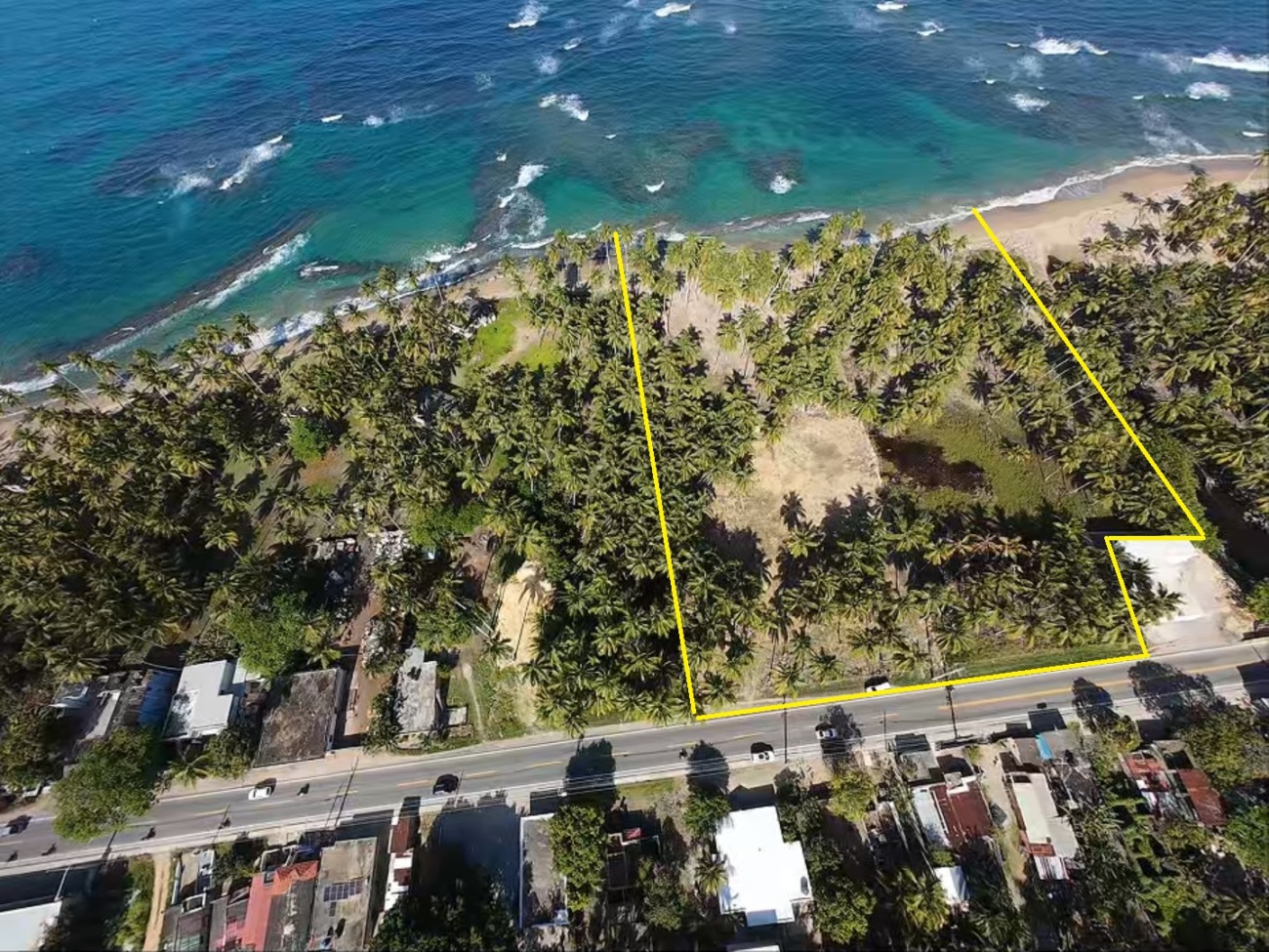 Lote de Terreno en Primera Linea de Playa de Venta en Matancitas.