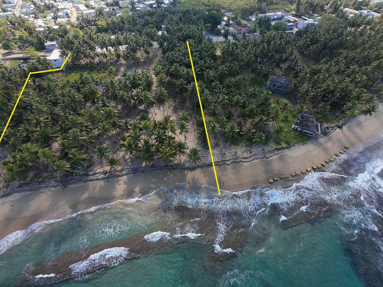 Lote de Terreno en Primera Linea de Playa de Venta en Matancitas.