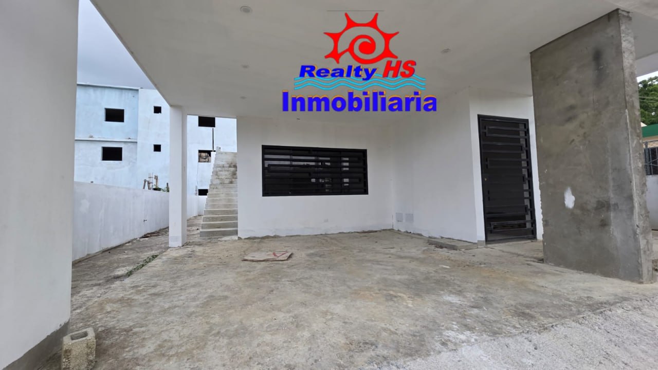 CASA AMARILIS DE VENTA EN URB. ALONZO EN NUEVA NAGUA, NAGUA MARIA TRINIDAD SANCHEZ REPULICA DOMINICANA.