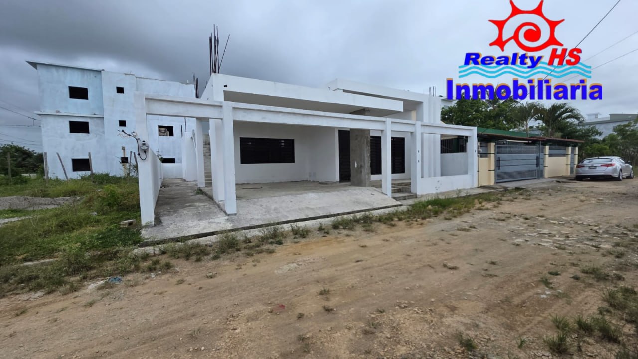 CASA AMARILIS DE VENTA EN URB. ALONZO EN NUEVA NAGUA, NAGUA MARIA TRINIDAD SANCHEZ REPULICA DOMINICANA.